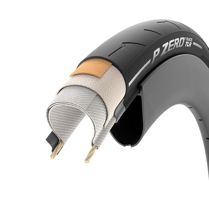 Pirelli, PZero Race TLR, Road Tire, 700x30C, Folding, Tubeless Ready, SmartEVO, 127TPI, Black, Made in Italy