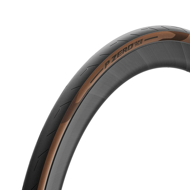 Pirelli, PZero Race TLR, Road Tire, 700x30C, Folding, Tubeless Ready, SmartEVO, TechWALL+, 127TPI, Tanwall, Made in Italy