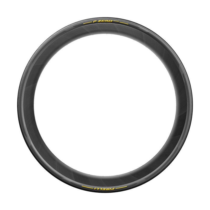 Pirelli, PZero Race, Road Tire, 700x28C, Folding, Clincher, SmartEVO, TechBELT, 127TPI, Yellow, Made in Italy