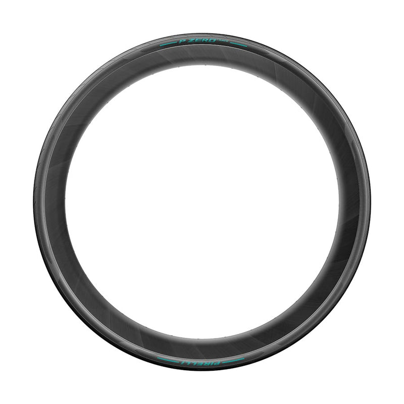 Pirelli, PZero Race, Road Tire, 700x28C, Folding, Clincher, SmartEVO, TechBELT, 127TPI, Turquoise Label