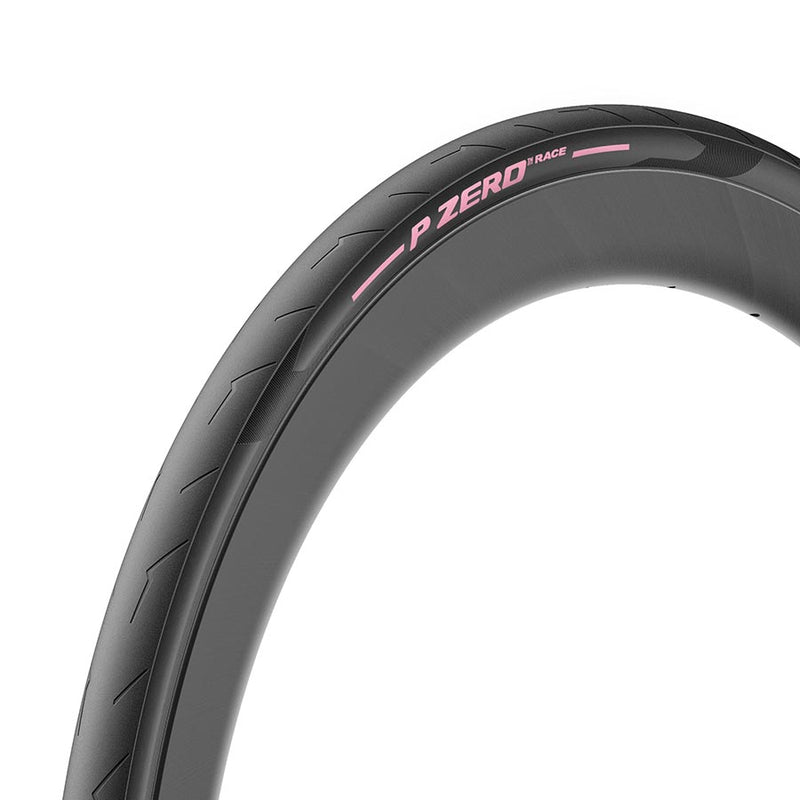 Pirelli, PZero Race, Road Tire, 700x26C, Folding, Clincher, SmartEVO, TechBELT, 127TPI, Pink, Made in Italy