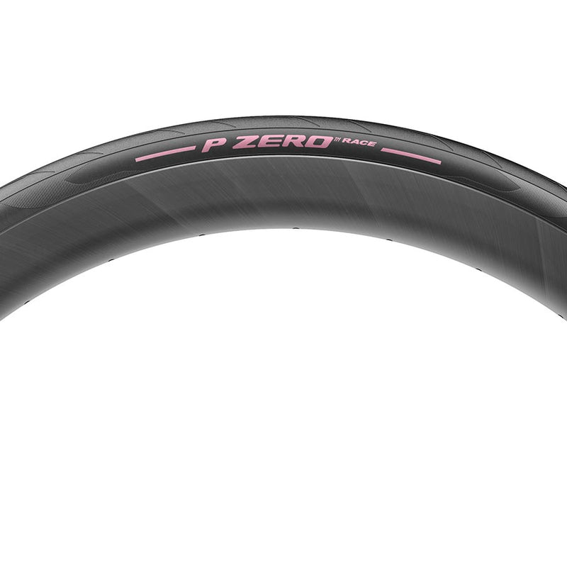 Pirelli, PZero Race, Road Tire, 700x26C, Folding, Clincher, SmartEVO, TechBELT, 127TPI, Pink, Made in Italy