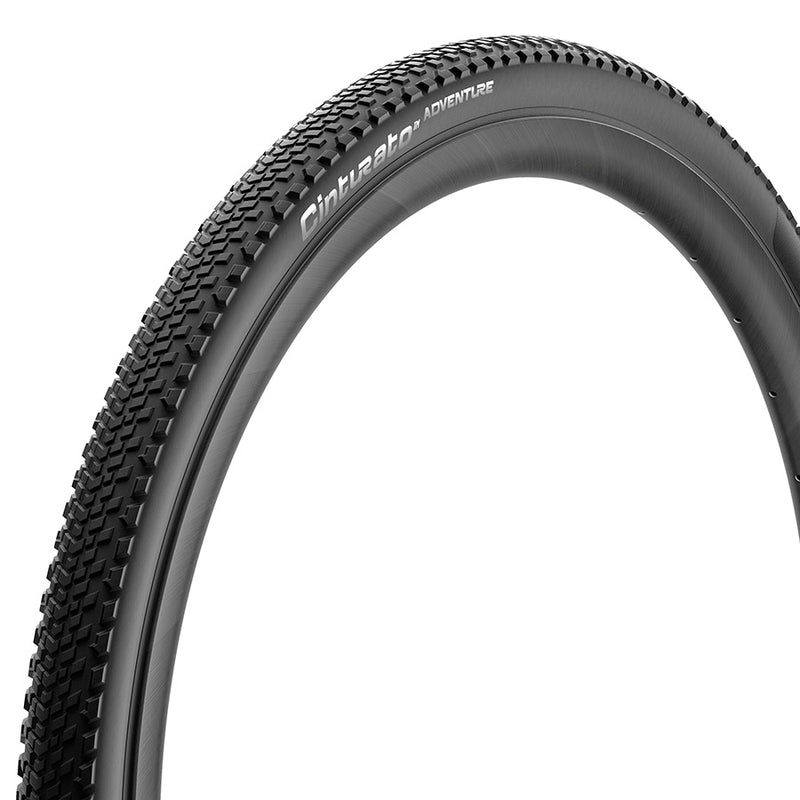 Pirelli, Cinturato Adventure, Gravel Tire, 700x50C, Folding, Tubeless Ready, PROCompound Gravel, ProWALL Gravel, 60TPI, Black