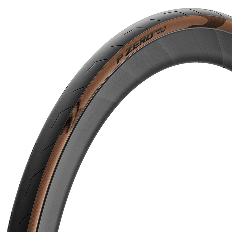 Pirelli, P ZERO Race RS TLR, Road Tire, 700x32C, Folding, Tubeless Ready, SmartEVO, Speedcore, 127TPI, Tanwall