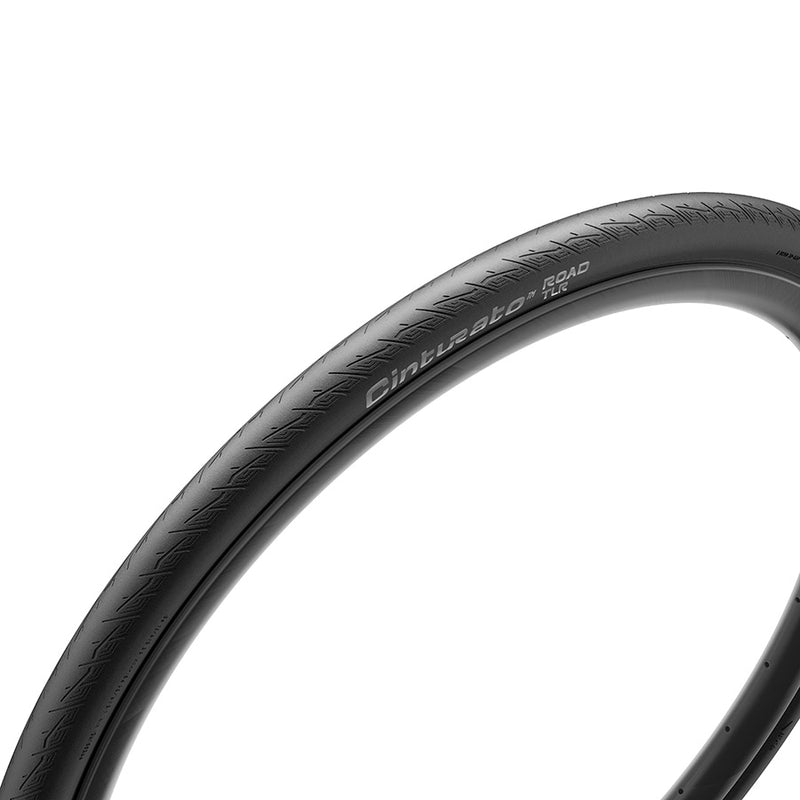 Pirelli, Cinturato Road TLR, Road Tire, 700x35C, Folding, Tubeless Ready, SmartNET™ Silica, TechWALL+, 60TPI, Black