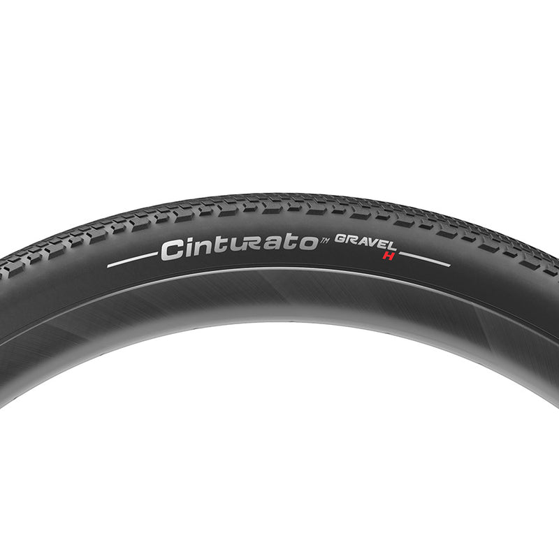 Pirelli, Cinturato Gravel H P-Line, Gravel Tire, 700x40C, Folding, Tubeless Ready, SpeedGrip, TechWALL, 60TPI, Black