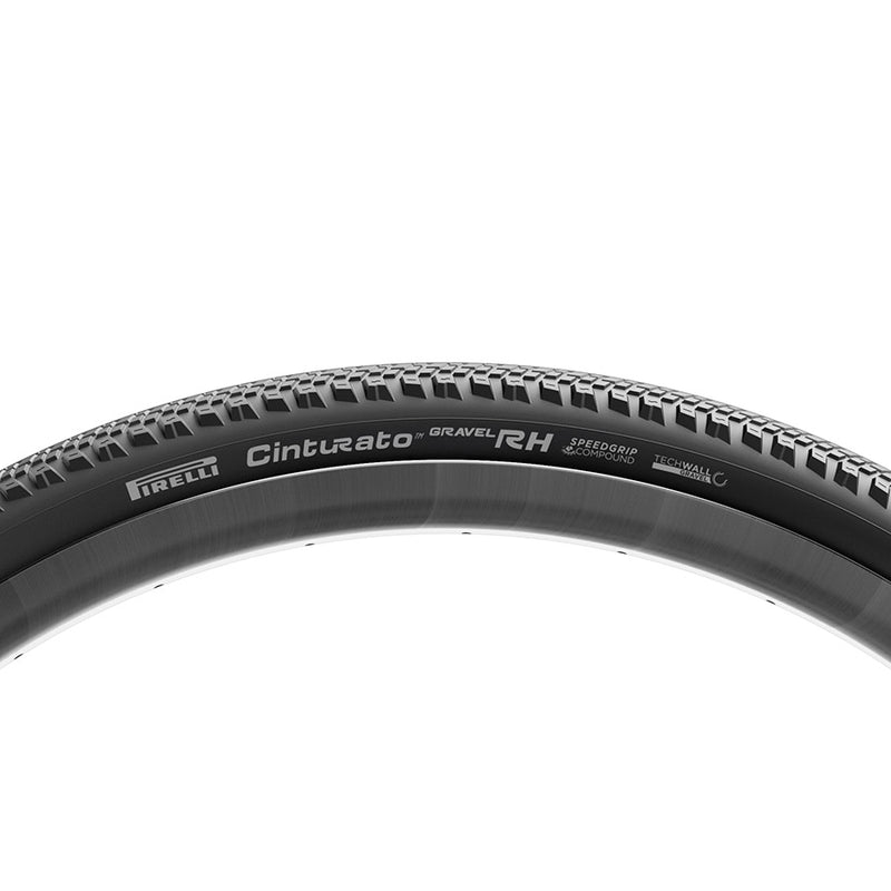 Pirelli, Cinturato Gravel RH P-Line, Gravel Tire, 700x45C, Folding, Tubeless Ready, SpeedGrip, TechWALL, 60TPI, Black