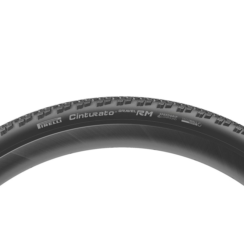Pirelli, Cinturato Gravel RM P-Line, Gravel Tire, 700x40C, Folding, Tubeless Ready, SpeedGrip, TechWALL, 60TPI, Black