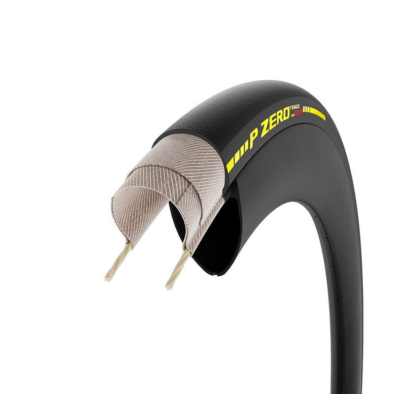 Pirelli, P ZERO Race SL-R TLR, Road Tire, 700x28C, Folding, Tubeless Ready, SmartEVO2, LiteCore, PAAS, 120TPI, Team Edition