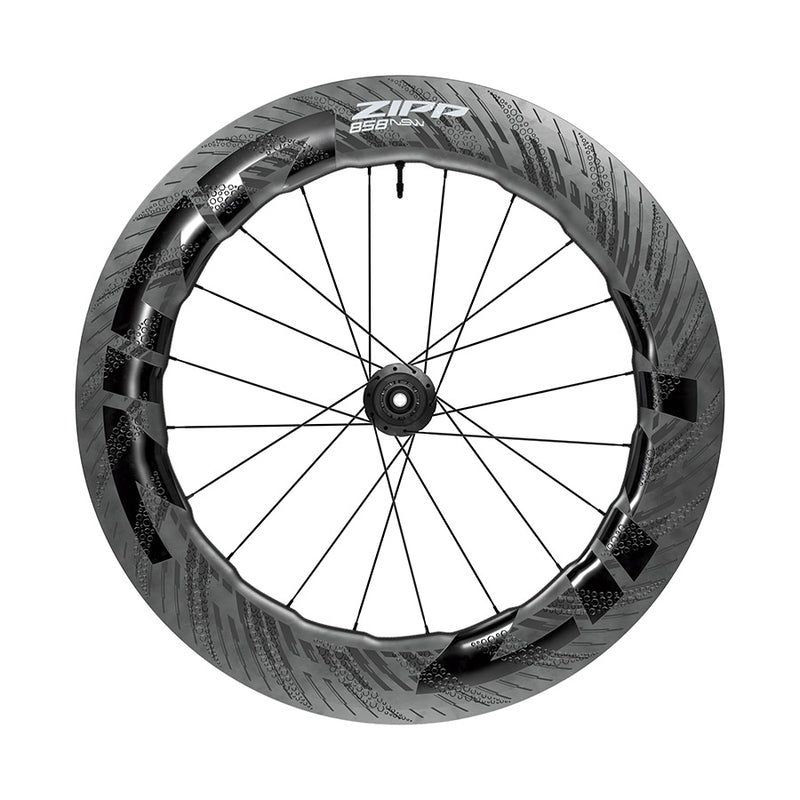 Zipp, 858 NSW D1, Wheel, Rear, 700C / 622, Holes: 20, 12mm TA, 142mm, Disc Center Lock, Shimano HG 11
