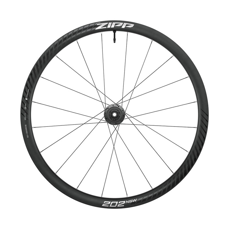 Zipp, 202 NSW A1, Wheel, Rear, 700C / 622, Holes: 20, 12mm TA, 142mm, Disc Center Lock, Shimano HG 11