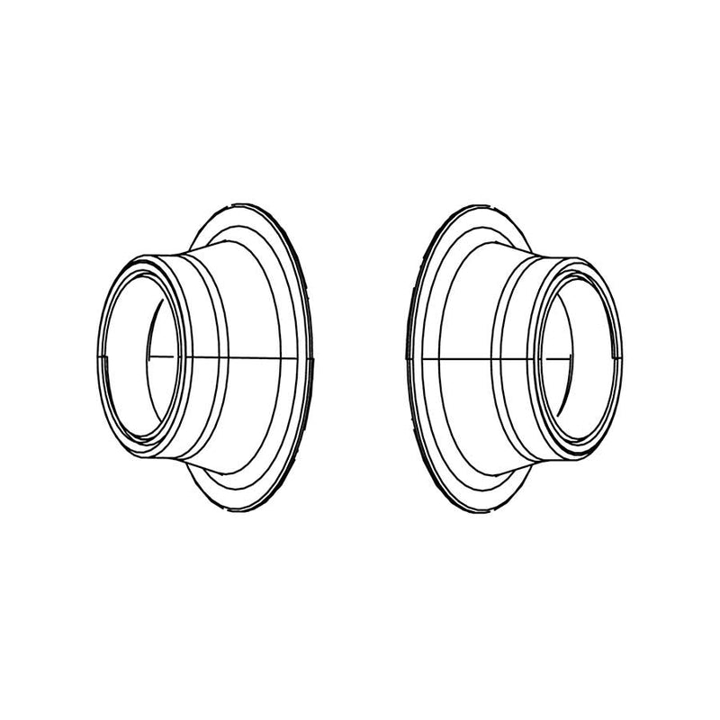 Zipp, 77/177 Conversion Caps, 77 Disc Front 100/15mm TA