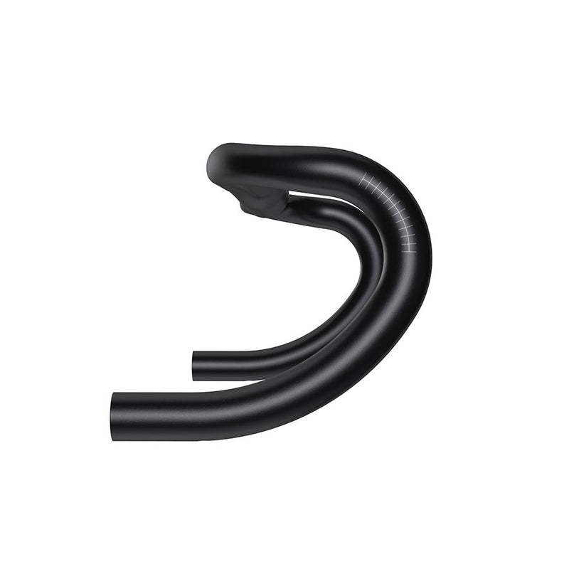 Zipp, Service Course 80 Ergo, Drop Handlebar, Diameter: 31.8mm, 380mm, Drop: 125mm, Reach: 80mm, Black