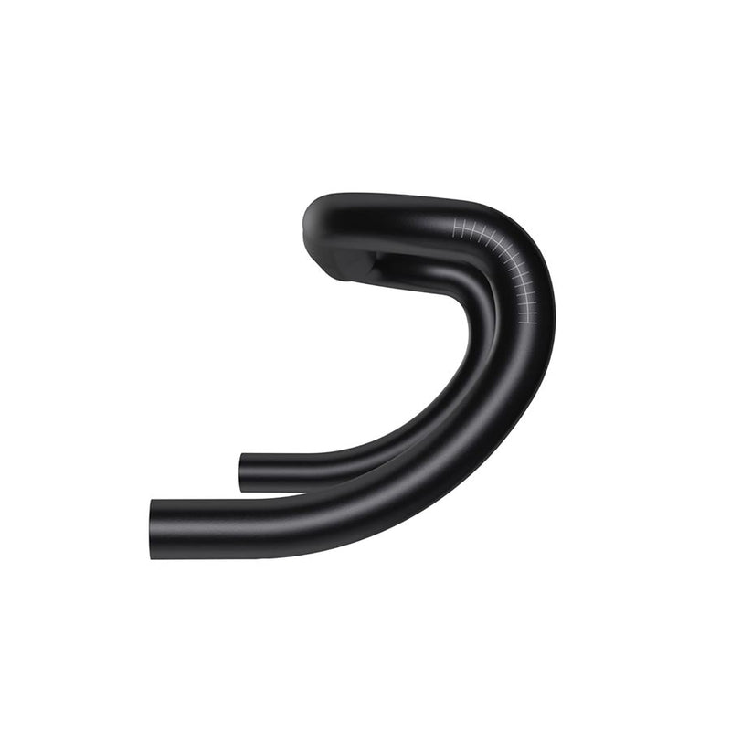 Zipp, Service Course SL-80, Drop Handlebar, Diameter: 31.8mm, 460mm, Drop: 125mm, Reach: 80mm, Black