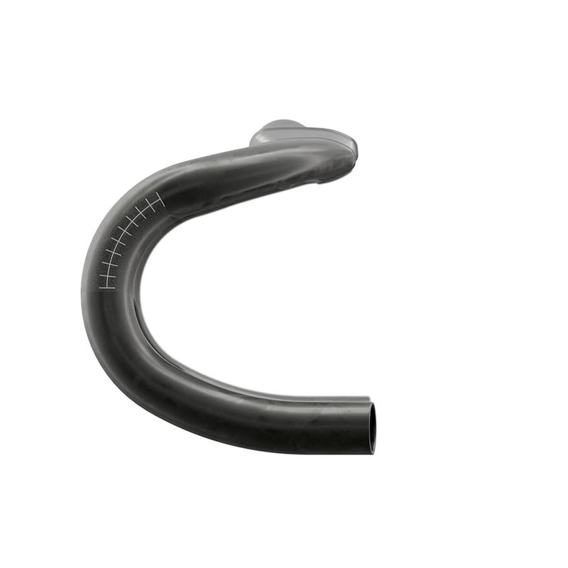 Zipp, SL 80 Race A1, Drop Handlebar, Diameter: 31.8mm, 400mm, Drop: 125mm, Reach: 80mm, Black